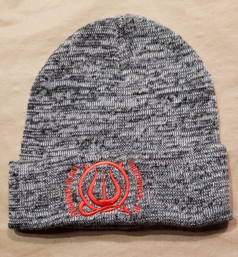 Gray heather beanie