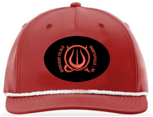 Red STA Rope Hat